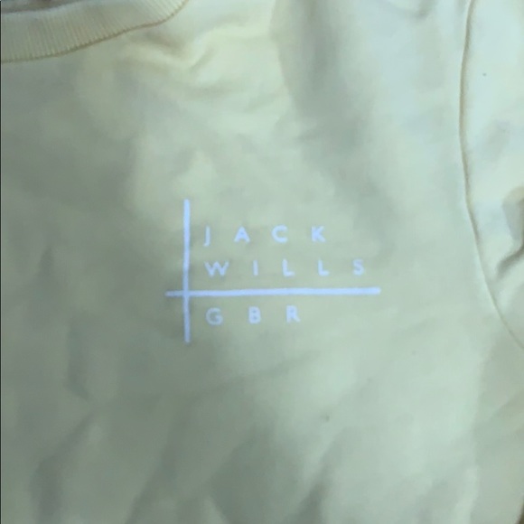 Jack wills yellow crew neck. Small. - Picture 2 of 3